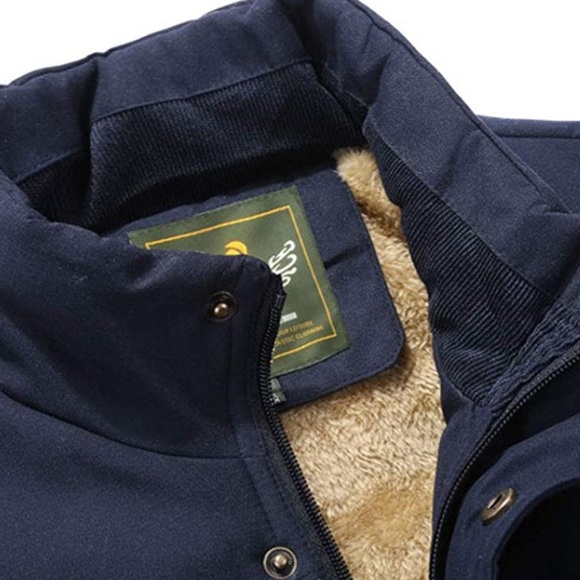 BRAND NEW MENS FLEECE LINED PUFFER VEST NWT - Picture 7 of 8